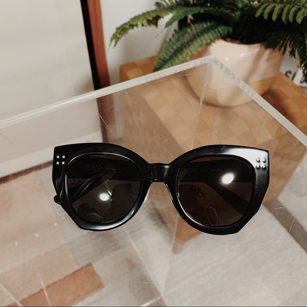 Black Statement Sunglasses